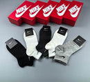 Kit de Meias Cano baixo Nike com 5 Pares
